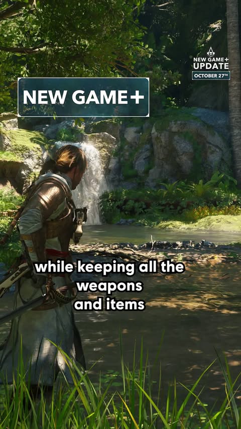 Set sail once more with New Game+ 🏴‍☠️ Watch the full video update on YouTube to discover what this Final Major Content Update is about. Link in bio! Available on October 27th