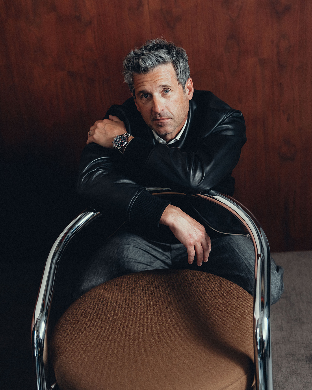 Up close and personal.⁣ ⁣ House Ambassador @patrickdempsey and the TAG Heuer Carrera Chronograph: the perfect pairing of racing heritage, modern performance, and timeless style.⁣ ⁣ Grooming by @jilliandempsey. ⁣ ⁣ #TA…