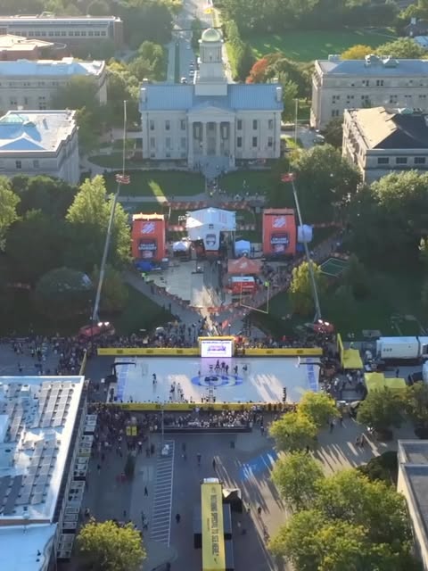 a casual Friday in Iowa City