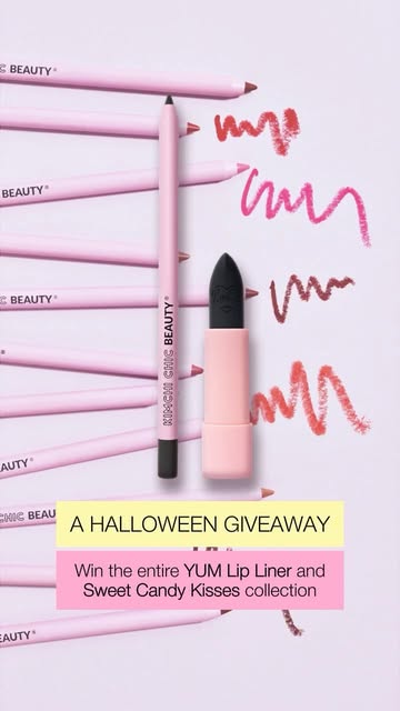 [CLOSED] October just got scary good 🫣 Win every shade of YUM Lip Liner and Sweet Candy Kisses, with a matching set for your bestie to complete the Halloween looks 🎃🕷🕸🩸 What you’ll get: 〰️ YUM Lip Liners in all s…