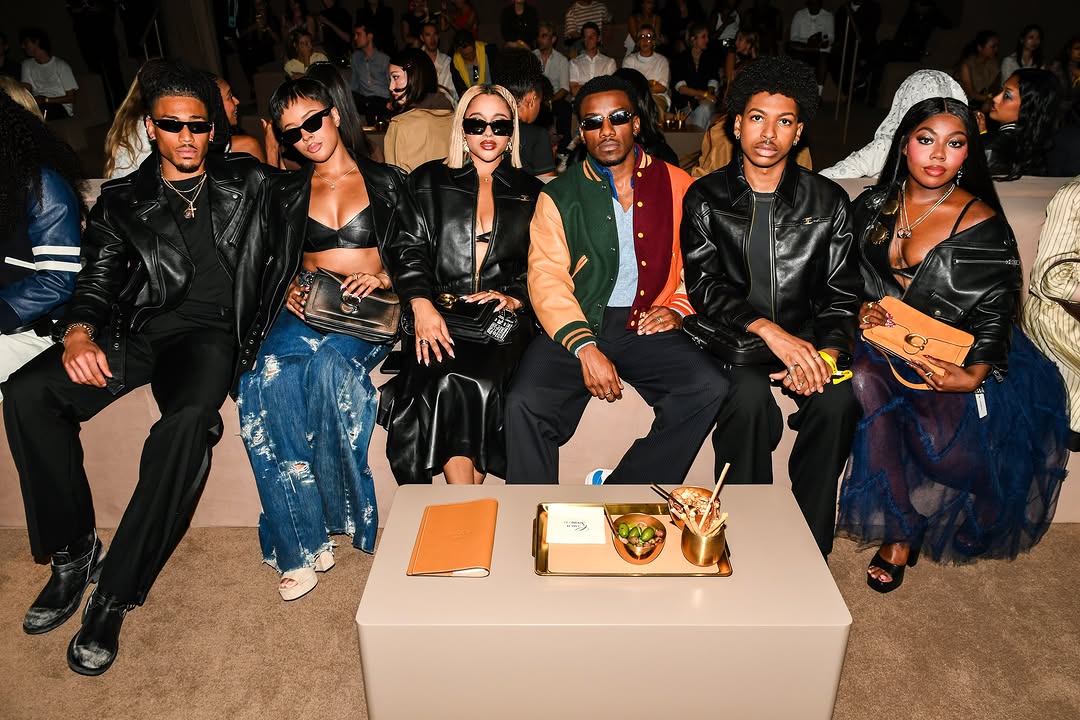 The Cast of #ADifferentWorld stepped into our Coach World at our #CoachSpring27 Runway show 💫🩷🌟 Swipe to see more from the night @cytheiv @maleahjoimoon @kennedi_reece @chibuche @jordanaaronhall @alijahkai 📸: BFA …