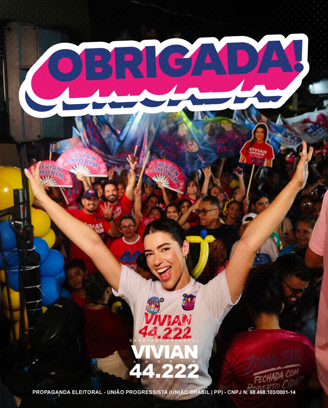 Encerro a minha campanha agradecendo por tudo que vivemos juntos nessa caminhada. Cada abraço, cada sorriso, cada aperto de mão, cada foto, cada conversa, cada troca e cada olhar carinhoso, ficarão para sempre marcado…