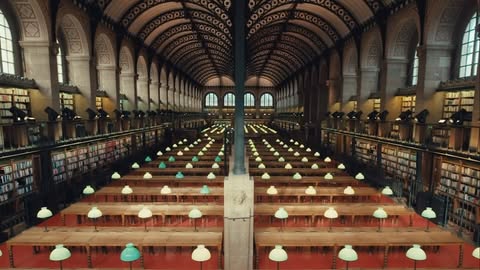 Valentino Antibiblioteca: an archive of expressive potential.​ The Bibliothèque Sainte-Geneviève in Paris becomes the setting for Alessandro Michele’s new Spring/Summer 2027 collection. Here, among books, the runway u…