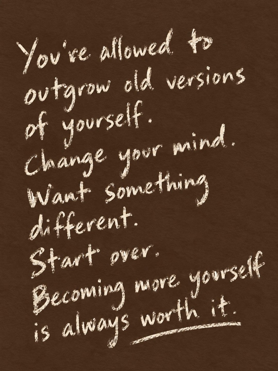 A gentle reminder. 💌