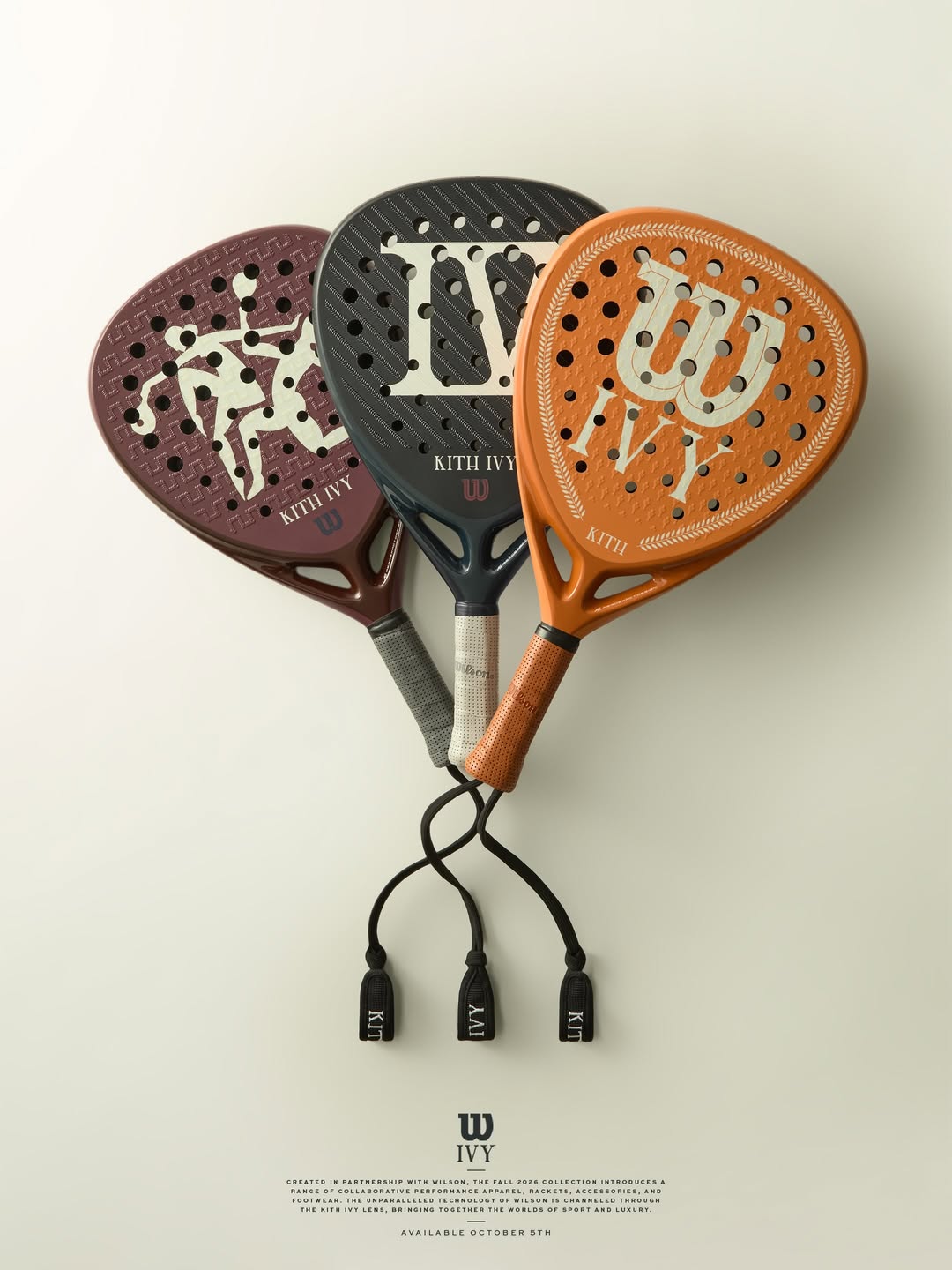 Kith Ivy for Wilson Defy V2 Padel Rackets We continue our partnership with Wilson to debut the Defy V2 Padel Racket ahead of its global launch in December. The latest evolution of the ultimate padel racket for attacke…