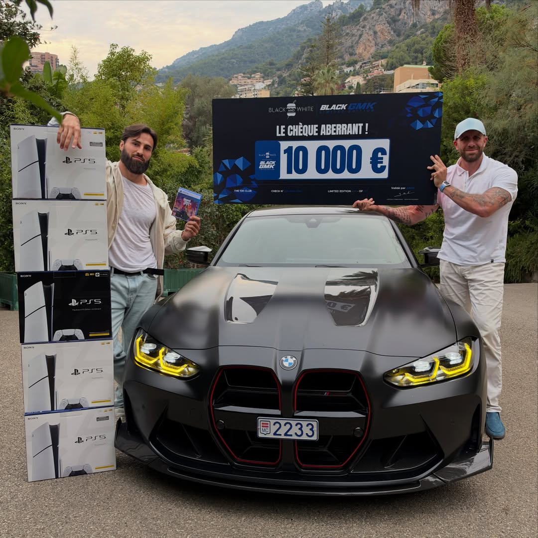 Pour gagner un virement de 10.000€, 5 PS5, 2 IPhone DUO, et 100 jeux GTA 6, c’est très simple: like cette photo, follow @blackandwhiteburger @blackandwhiteburgerbelgium @gmk001 , identifie 3 amis en commentaire, repar…