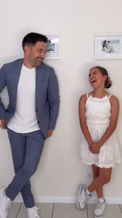 We love this song by @jamiemiller my ankles didn’t love the dance though. #jamiemiller #dadanddaughter #dance