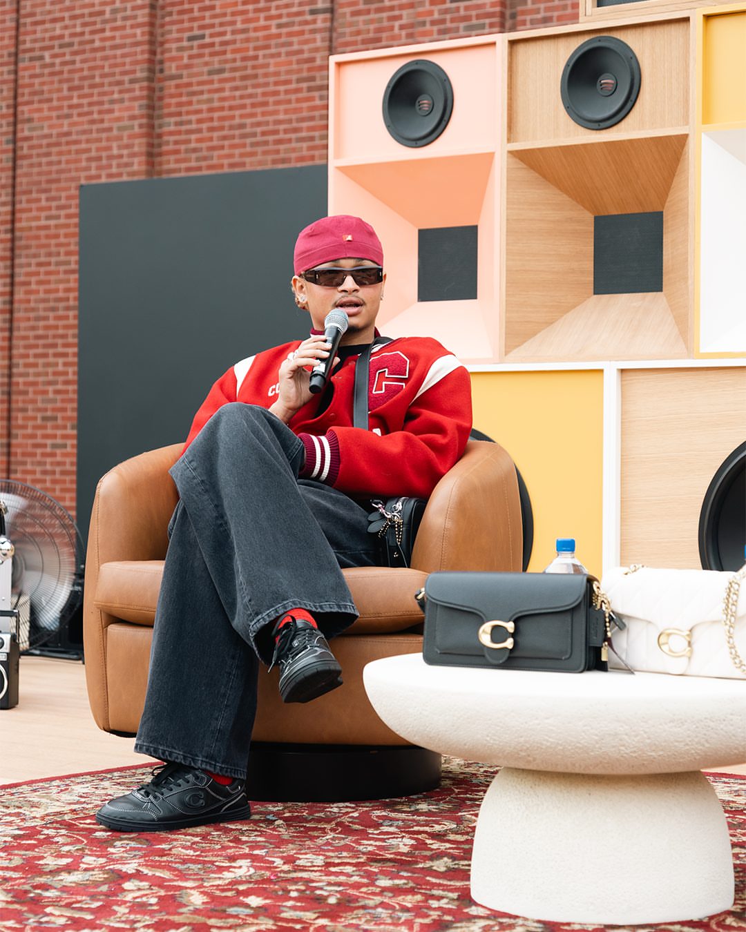 A few highlights from Washington, D.C. ✨ The Coach x Spotify Tabby Tour stopped at Howard University with immersive listening experiences, custom hangtags, and a special live performance from @destinconrad. We’re hitt…