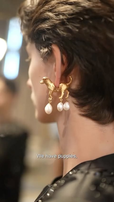 SPIRIT ANIMALS SCHIAPARELLI SPRING/SUMMER 2027 READY-TO-WEAR BY @DANIELROSEBERRY. ‘GOING CLEAR’ Stylist @_MarieChaix_ Casting @Piergiorgio Makeup @PatMcGrathreal Hair @GuidoPalau Production @VillaEugenie Video by @Chr…