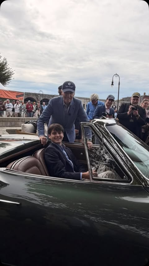 Enjoyed spending Sunday in Newport with my grandson Hunter, my friend Jay, and some incredible vehicles during Audrain Newport Concours & Motor week. The green 1967 Corvette from Wilmington was looking especially nice…