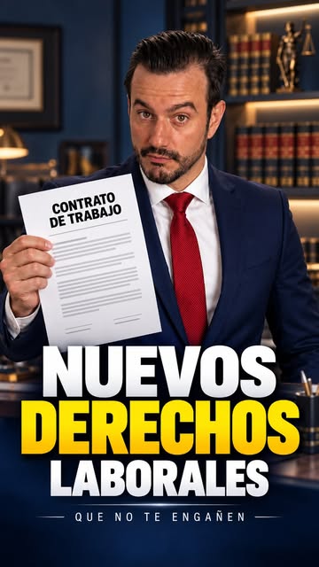 ⚠️ Desde hoy tienes nuevos DERECHOS, y tu empresa obligaciones. Se acabó eso de “según convenio” Comenta CONVENIO y te envío una guía completa #derechos #abogado #trabajo #contrato #empresa