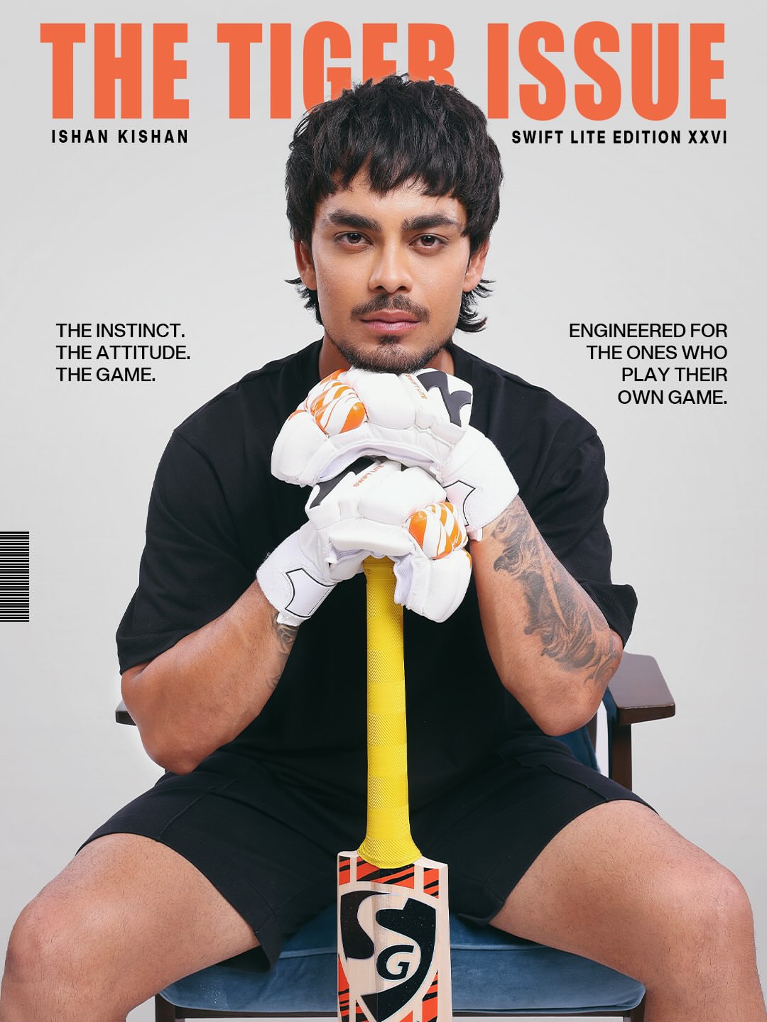 PRESENTING: THE TIGER ISSUE NOW IN ITS SWIFTEST FORM. SG SWIFT LITE EDITION XXVI. #TheTigerIssue #SwiftLiteEdition #TigerByInstinct #sgcricket