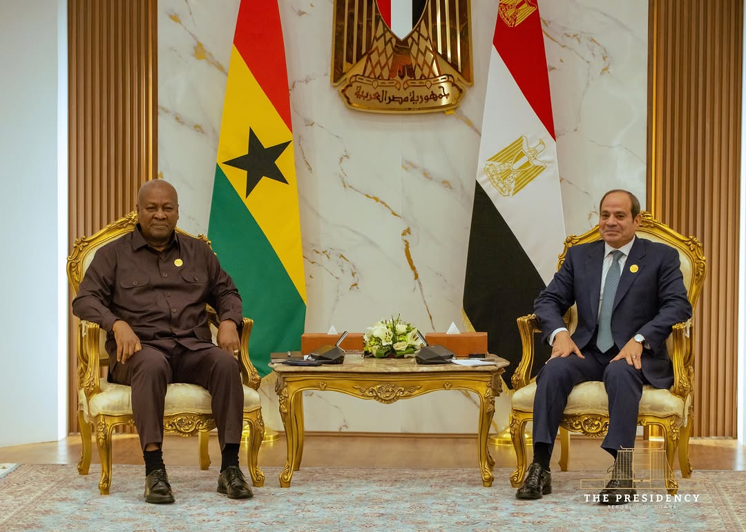 I met with President Abdel Fattah el-Sisi on the sidelines of the 8th African Union Mid-Year Coordination Summit. Our discussions highlighted the historic pan-African bond established by Dr Kwame Nkrumah and President…