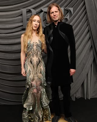 A beautiful evening celebrating fashion, friendship, and the ideas that shape what comes next. Thank you @imranamed for bringing us together again for such a special night at the @BoF 500 Gala. #IrisvanHerpen #HauteCo…