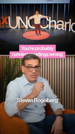 Rogelberg is a Chancellor's Professor at UNC Charlotte. His finding on agendas is the one to know: in his research, having one made little to no difference to how people rated a meeting. One chapter of his book is tit…
