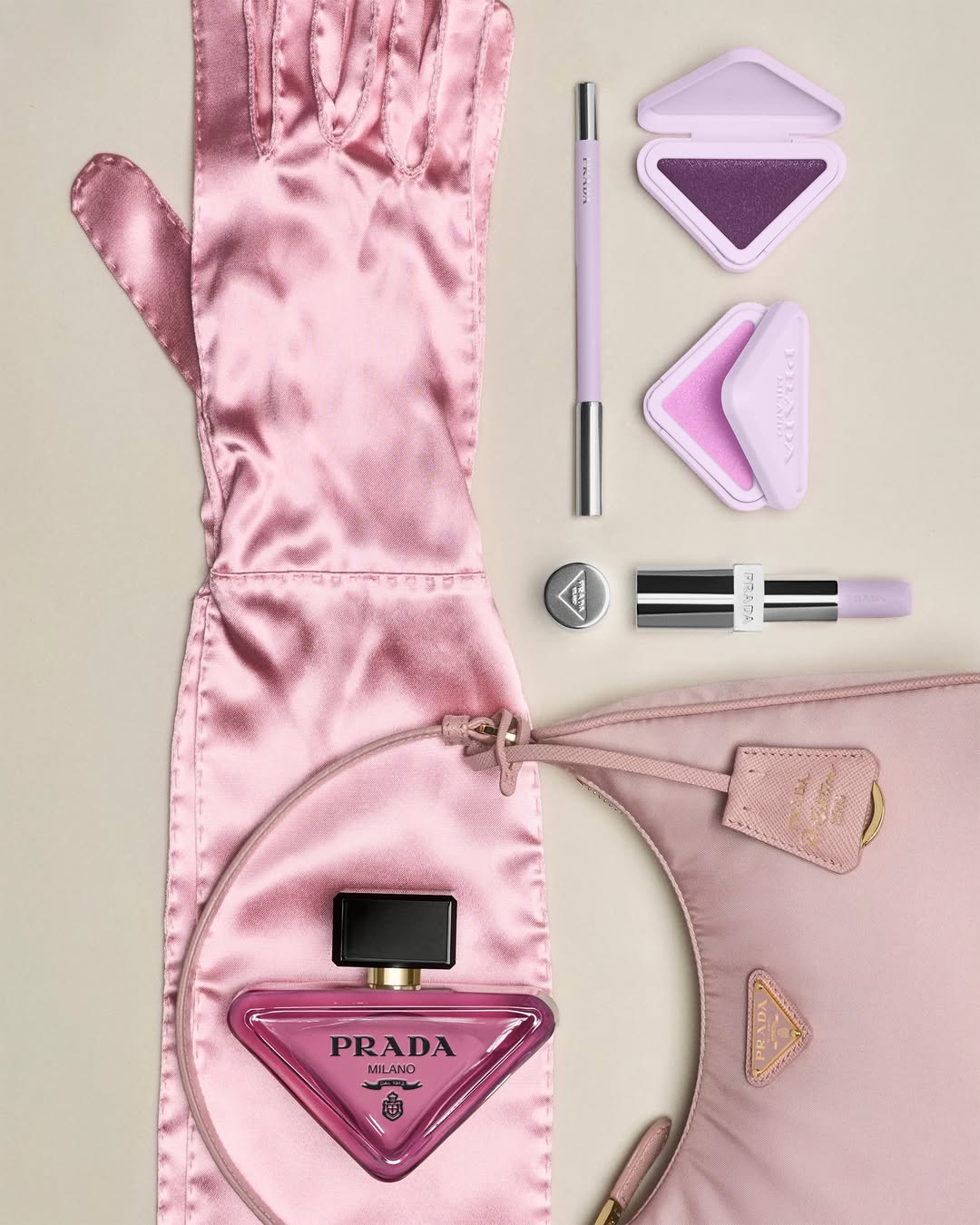 Prada head to toe. #PradaBeauty #PradaMakeup #PradaFragrances