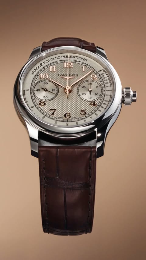 Designed to do more than tell time. Discover the new LONGINES MASTER COLLECTION CHRONO MONOPUSHER. Featuring a monopusher chronograph, pulsometer scale and exclusive column-wheel movement, it brings timeless versatili…