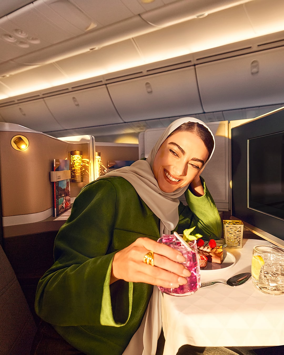 Some journeys deserve to be savoured بعض الرحلات تستحق أن تُستمتعوا بكل تفاصيلها #Etihad #BeyondBorders