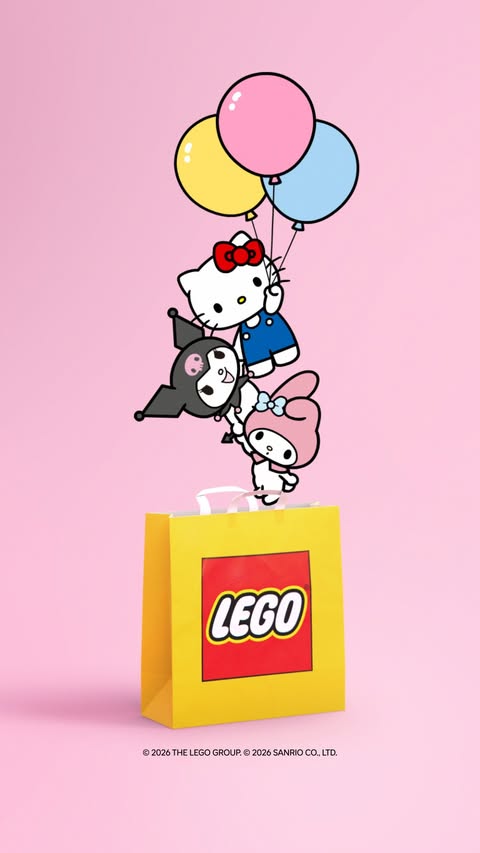 A new adventure begins with Hello Kitty and Friends! 🌈☁️✨