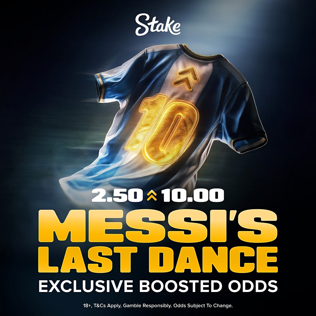 A special farewell for a special player, he has to score first, right? Messi first goalscorer boosted odds, now on @stake 🔥