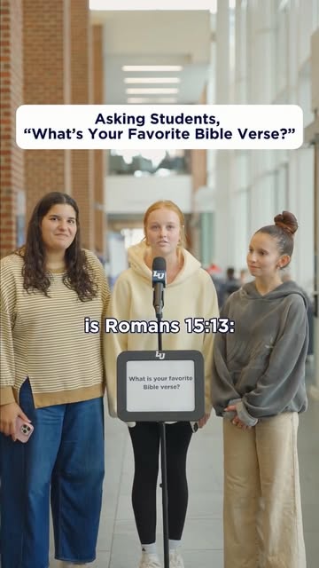 We asked our students what their favorite Bible verse is (pt. 2) ✝️📖