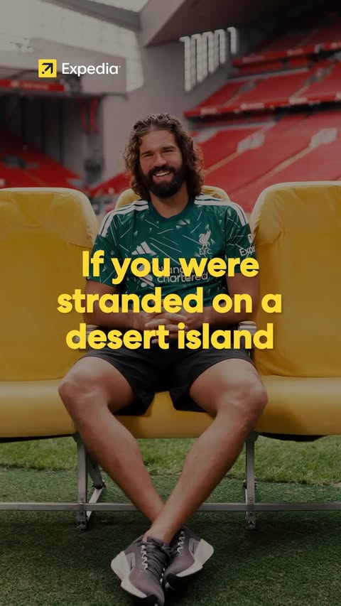 BBQs with Macca 🍖 In-flight mate 🧉 Go-to cuisine 🍝 Alisson Becker is in the Middle Seat with @expedia ✈️