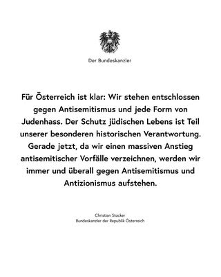 Statement von Bundeskanzler Christian Stocker zum Terrorangriff vom 7. Oktober 2023: Der 7. Oktober 2023 hat sich tief in unser aller Gedächtnis eingebrannt. Der barbarische Terrorangriff der Hamas auf Israel war das …