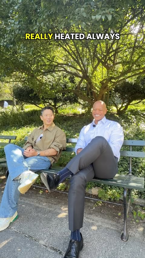 @iamwesmoore sat with me in Central Park to catch up during a recent trip to NYC to steal businesses for Maryland.