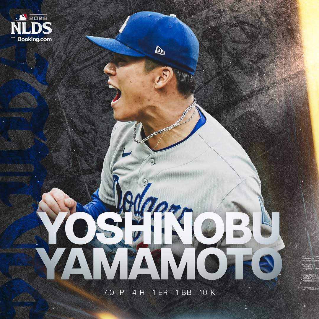 Yoshinobu masterclass in Game 3. #NLDS
