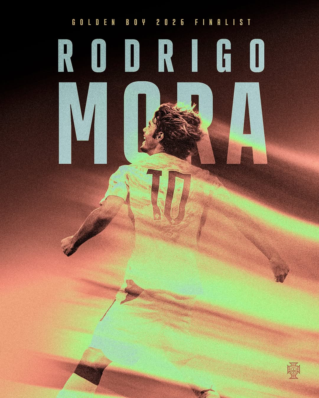 𝗢 𝗺𝗲𝗻𝗶𝗻𝗼 𝗱𝗲 𝗼𝘂𝗿𝗼 🌟🏆 Rodrigo Mora está entre os 25 finalistas do Golden Boy 𝗢𝘂𝗿 𝗴𝗼𝗹𝗱𝗲𝗻 𝗯𝗼𝘆 🌟🏆 Rodrigo Mora is among the 25 Golden Boy finalists