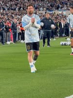 Misión cumplida. Atravesaste a cada uno de los argentinos y marcaste la vida de todos. Y nos hiciste mejores 🇦🇷 ✨ Fin de una historia inolvidable, qué orgullo haber estado ahí para contarla.
