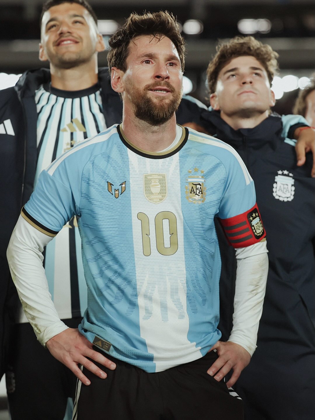 Una noche muy especial para nuestros pibes, la @afaseleccion y el mundo del fútbol 🇦🇷🩵