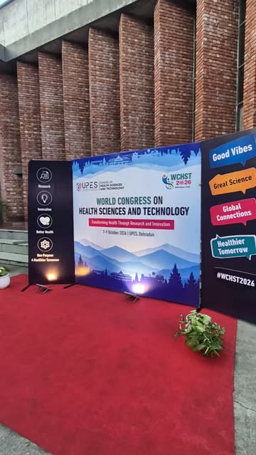 WCHST 2026 at @upes_dehradun . . . . @life_at_upes @lifeatupes @upes_schoolofhealthsciences . #fyp #like4like #trendingreel #explore #viral
