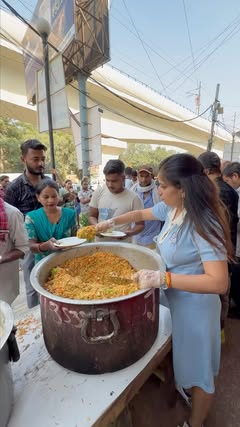 Day-7 (सेवा) आज “ Biryani और Raita “ का भंडारा किया 🙏🙏 @jj_mobile_world