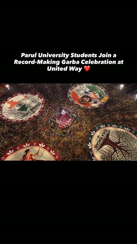 Vadodara danced its way into the Guinness World Records! ❤️ We were proud to be a part of the Viksit Bharat Sankalp Garba, where 46,880+ participants came together at United Way Garba Ground to create a record-breakin…