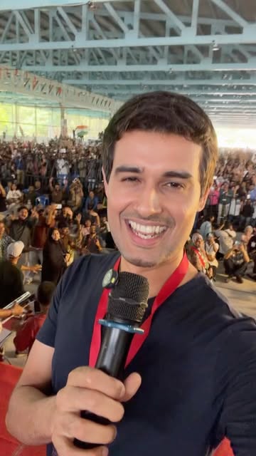 I have a message from Bangalore #dhruvrathee #bangalore #votechor #cjp
