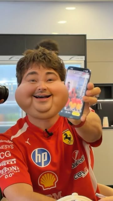 he is so happy