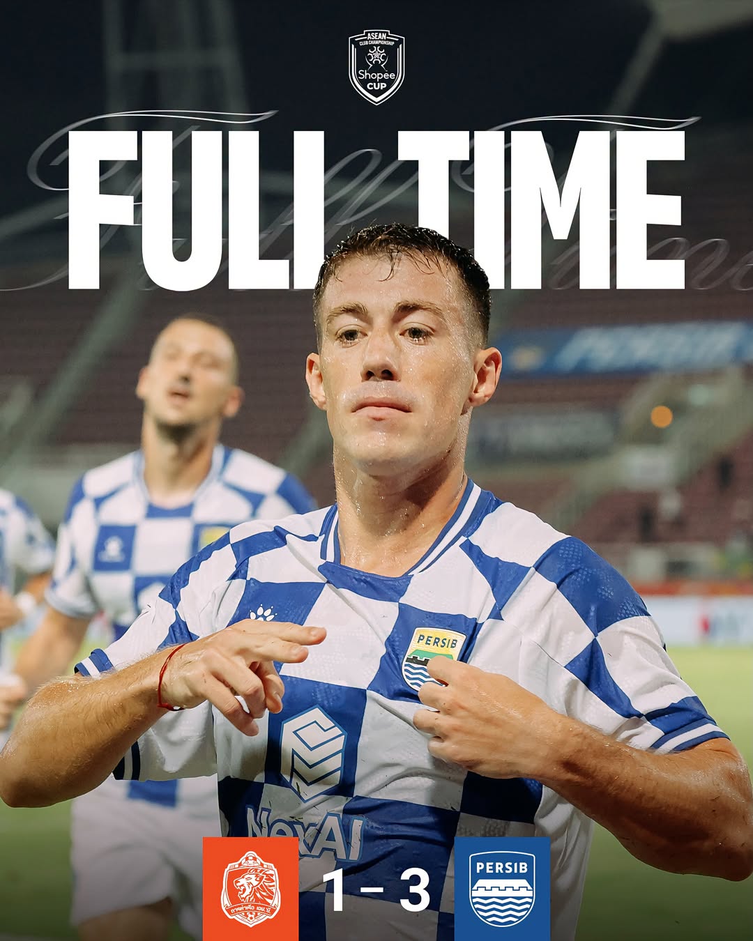 Melanjutkan tradisi pantang menyerah sampai menit akhir, tiga poin malam ini milik #PERSIB #PERSIBDAY #ManahJeungGetihna #EdankeundiAsia