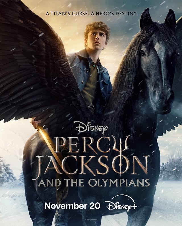 From the seas to the sky. #PercyJackson and the Olympians Season 3 premieres November 20 on Disney+.