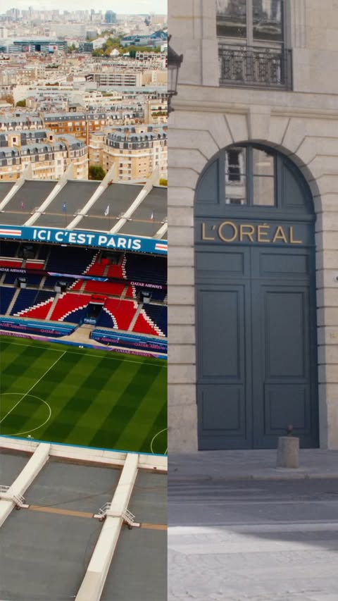 Beauty takes a team! ❤️💙 Paris Saint-Germain and L'Oréal Groupe join forces to celebrate performance, innovation and the power of teamwork.