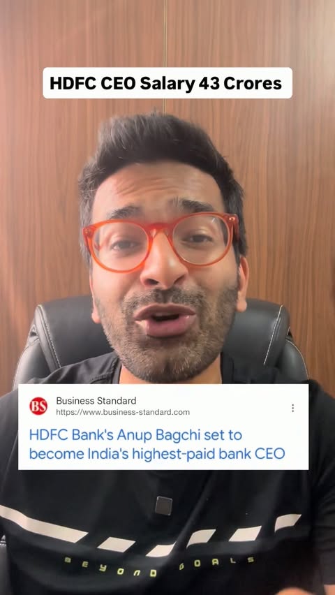 HDFC Bank CEO Anup Bagchi is the highest paid bank CEO with salary 43 crores [hdfc ceo salary, HDFC ceo highest paid bank CEO, employee’s hike goes to CEO’s salary, you get growth only when you switch, switch jobs eve…