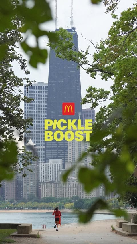 introducing a runner’s new pick-me-up, the Pickle Boost. try it for yourself this weekend, Chicago. available for a limited time.