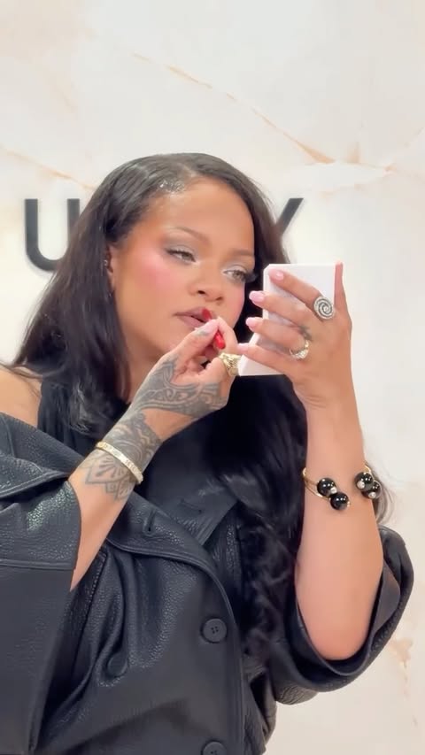Introducing our NEW Stunna Stix Soft-Glide Matte Lipstick in 'Uncensored' 💋❤️ first seen on our TikTok Mega Live by the icon herself @Badgalriri 👑 Available ONLY on TikTok Shop 🛒