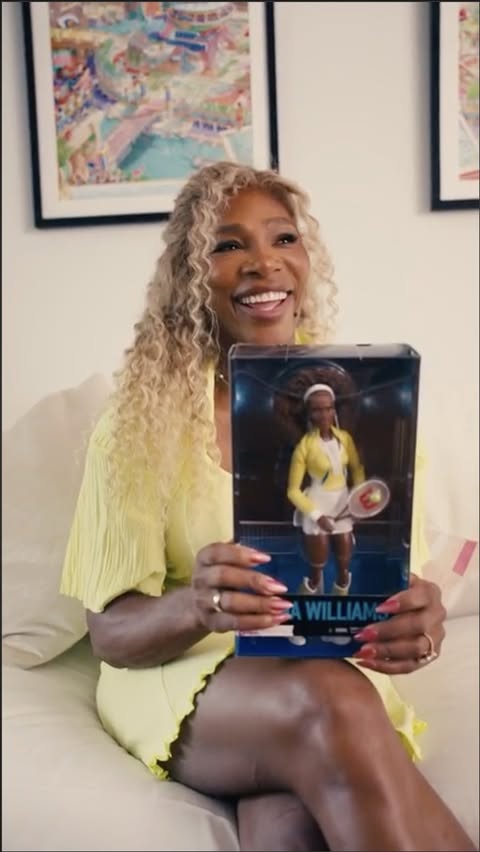 She’s here! The @serenawilliams signature doll is ready to play 🎾 Now in store at Target and online at major US retailers.