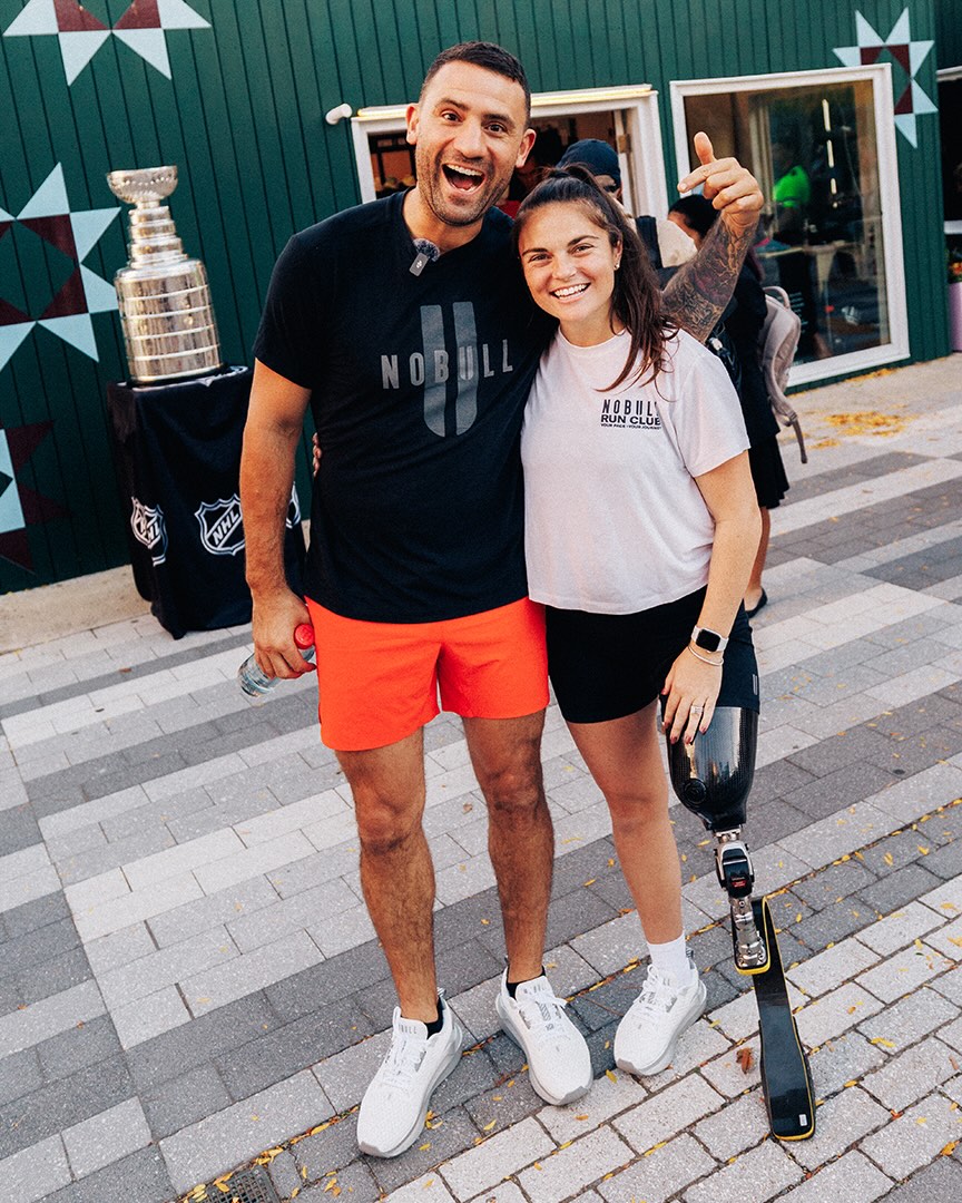 The Stanley Cup showed up. The NOBULL community showed OUT at last night’s run club. That’s how you kick off a season. 👏