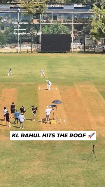 HUUUUUGE SIX BY @klrahul 💪