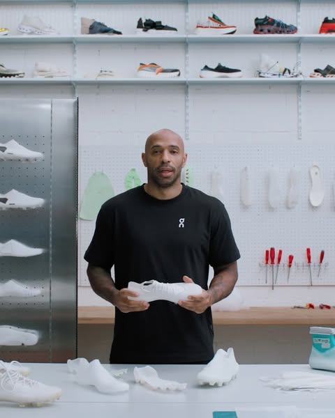 Talking all things football boots with our Director of Football, Thierry Henry. #DreamOn #LightSpray