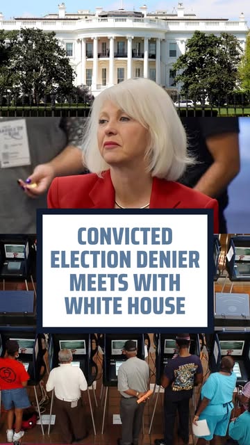 Tina Peters is the election denying convict who this week got a meeting with the White House. In that meeting, restricting voting machines was reportedly floated as a way for the Trump admin to step in and exercise un…