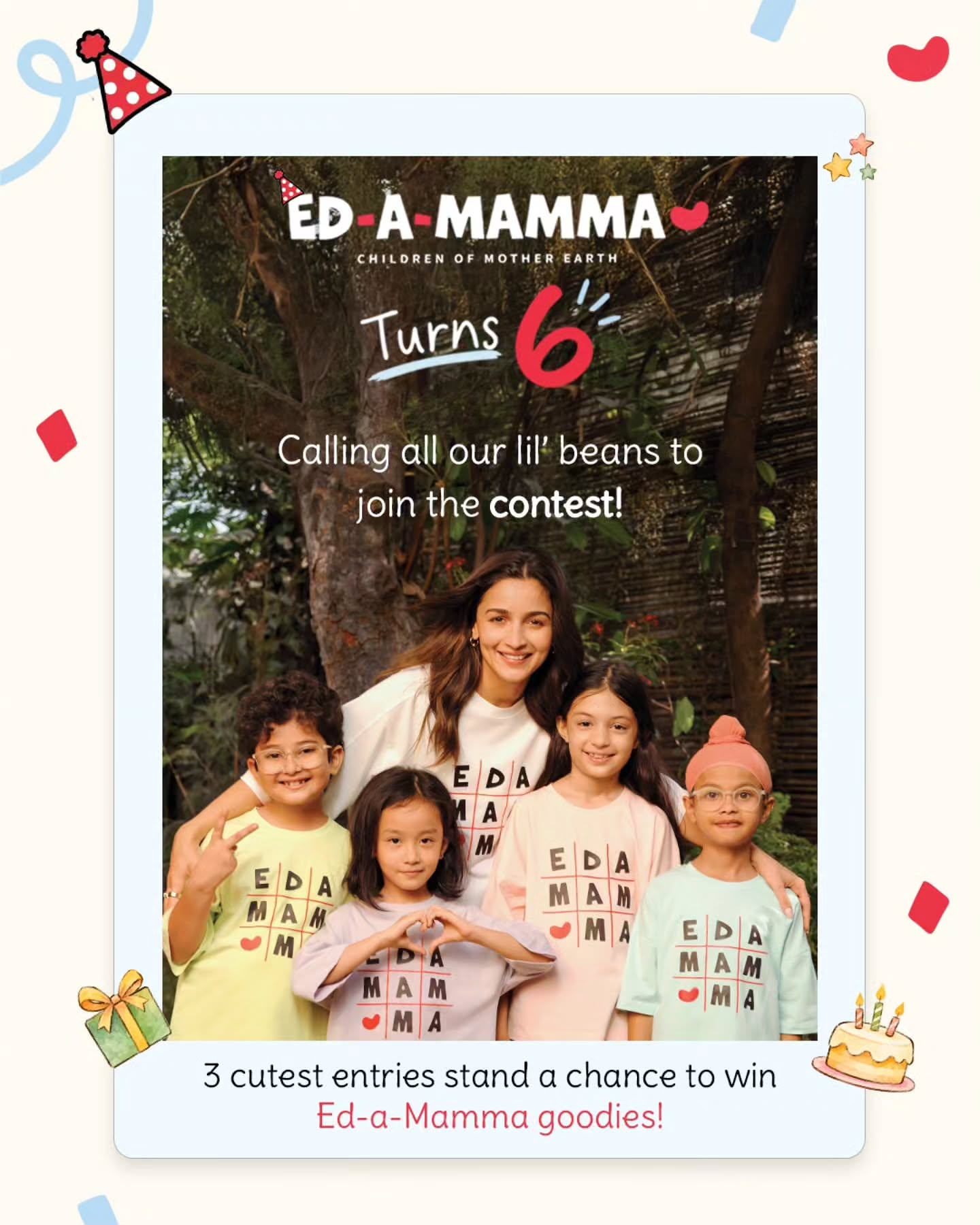 It’s Ed-a-Mamma’s 6th Birthday! 🎂 Thank you for making conscious choices and being a part of our journey. Celebrate 6 years of Ed-a-Mamma by sharing your birthday wishes with us! The 3 cutest videos stand a chance to…