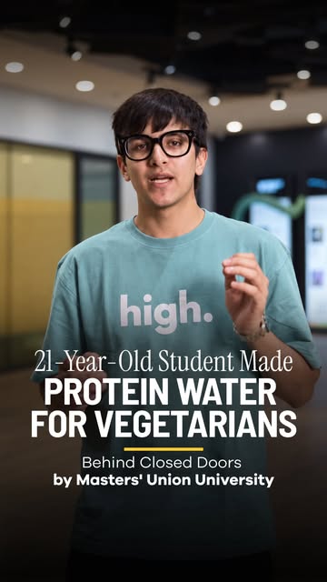 15g protein. 330ml can. One big question. Is Drink High investment-ready? Sankalp, a 21-year-old undergraduate student at Masters’ Union University, is building a protein-first hydration drink to make daily protein in…